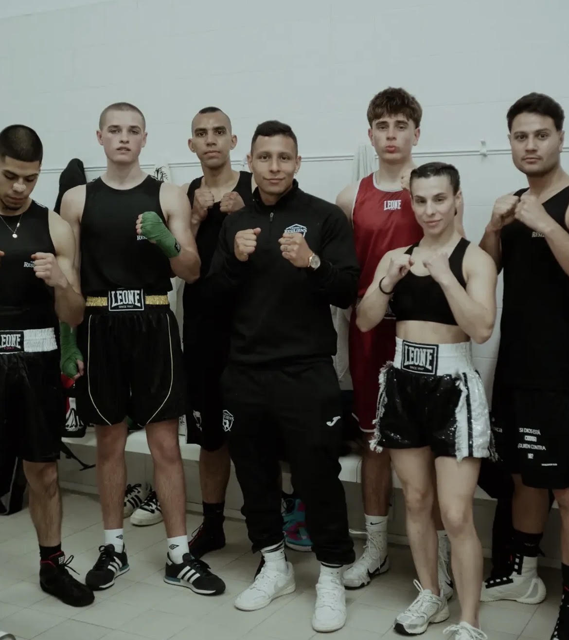 Equipo técnico de Resiliens Boxing